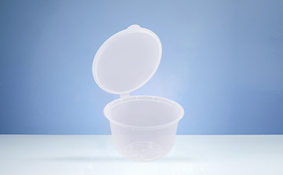 Bowl with Attached Lid