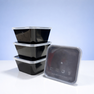 Thinwall Square 450ml Black