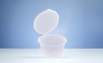 Bowl with Attached Lid
