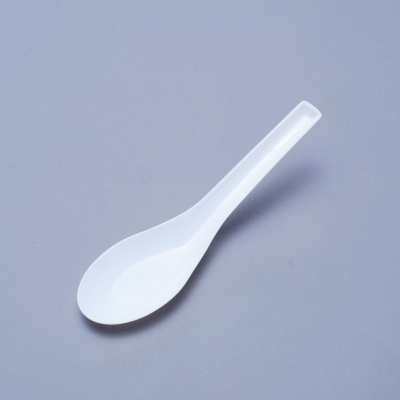 PP White Soup Spoon