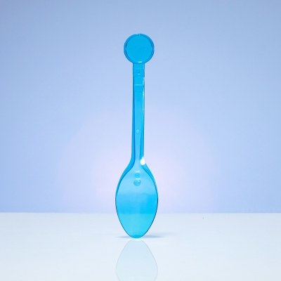 Blue Logo Spoon